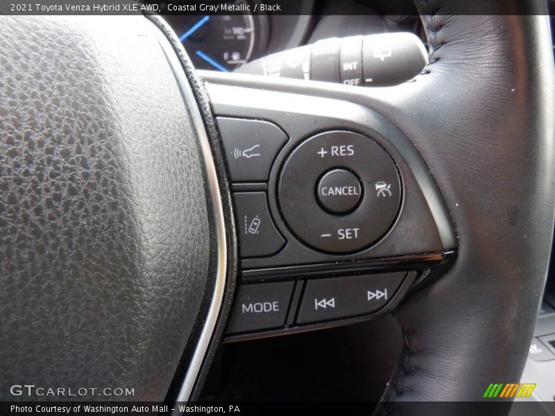 Coastal Gray Metallic / Black 2021 Toyota Venza Hybrid XLE AWD