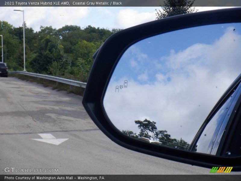 Coastal Gray Metallic / Black 2021 Toyota Venza Hybrid XLE AWD
