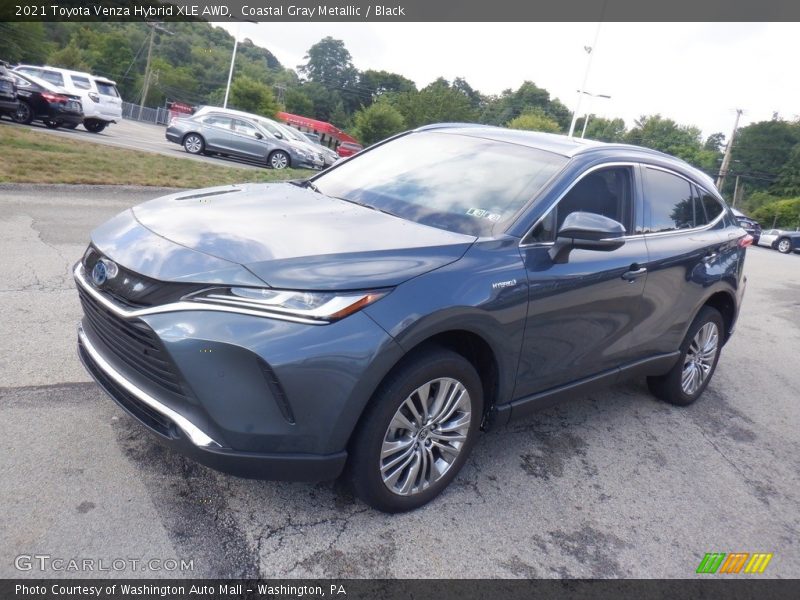 Coastal Gray Metallic / Black 2021 Toyota Venza Hybrid XLE AWD