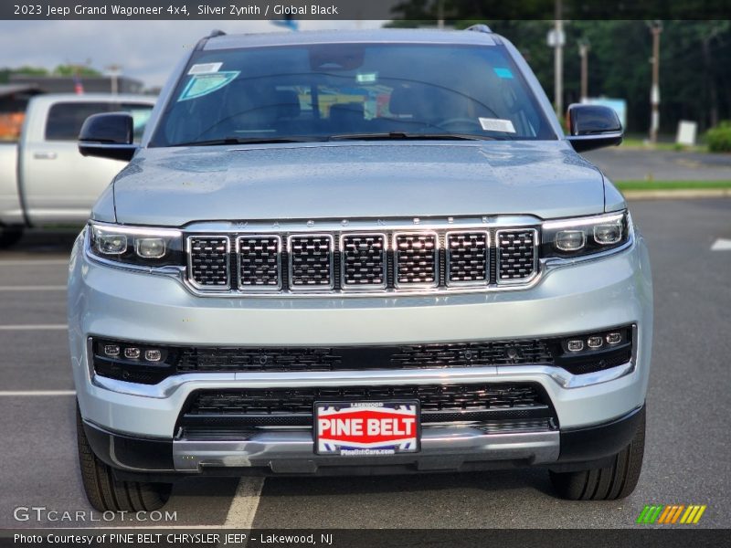 Silver Zynith / Global Black 2023 Jeep Grand Wagoneer 4x4