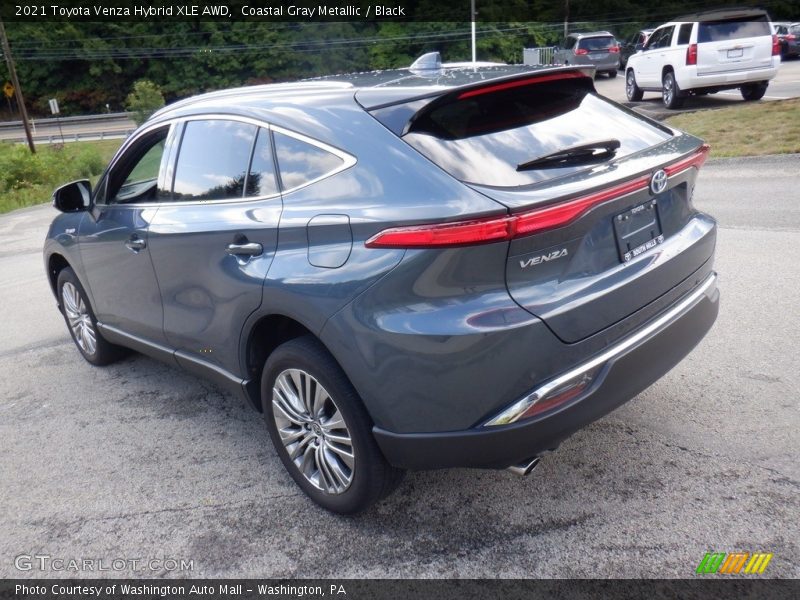 Coastal Gray Metallic / Black 2021 Toyota Venza Hybrid XLE AWD