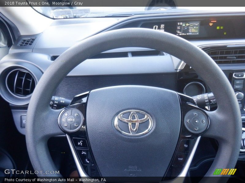  2018 Prius c One Steering Wheel