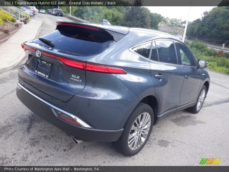 Coastal Gray Metallic / Black 2021 Toyota Venza Hybrid XLE AWD
