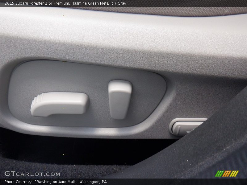 Jasmine Green Metallic / Gray 2015 Subaru Forester 2.5i Premium