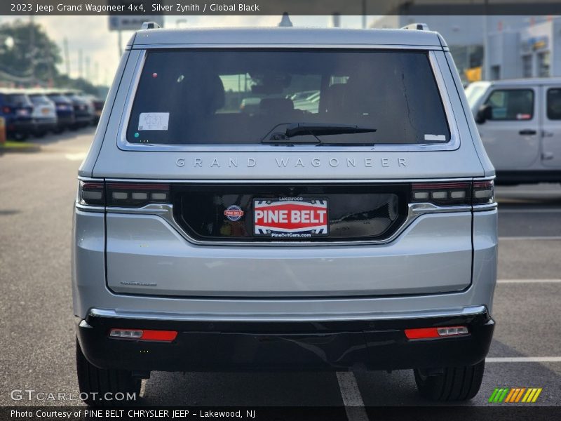 Silver Zynith / Global Black 2023 Jeep Grand Wagoneer 4x4