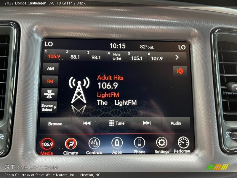 F8 Green / Black 2022 Dodge Challenger T/A