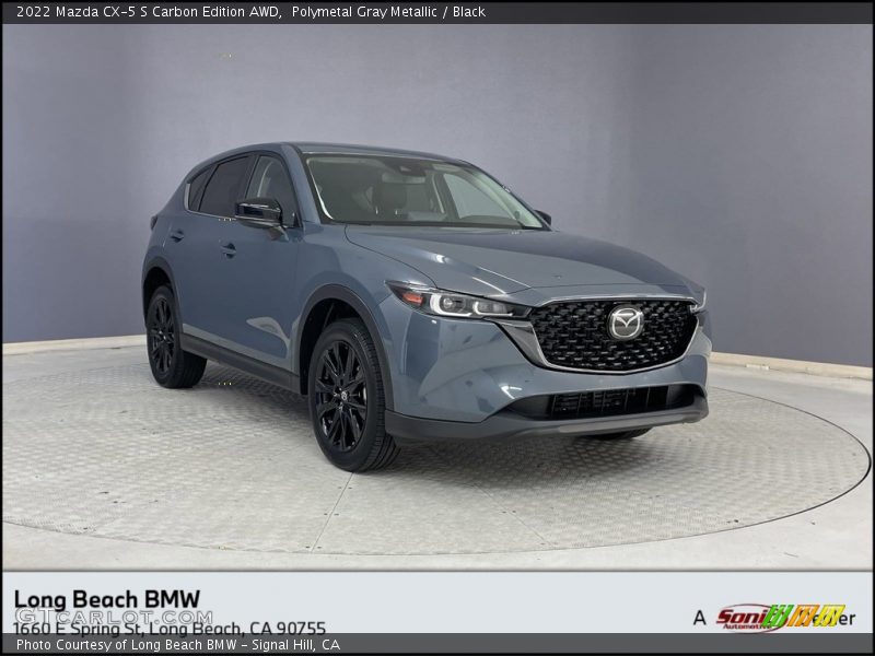 Polymetal Gray Metallic / Black 2022 Mazda CX-5 S Carbon Edition AWD