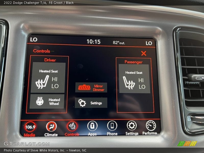 F8 Green / Black 2022 Dodge Challenger T/A