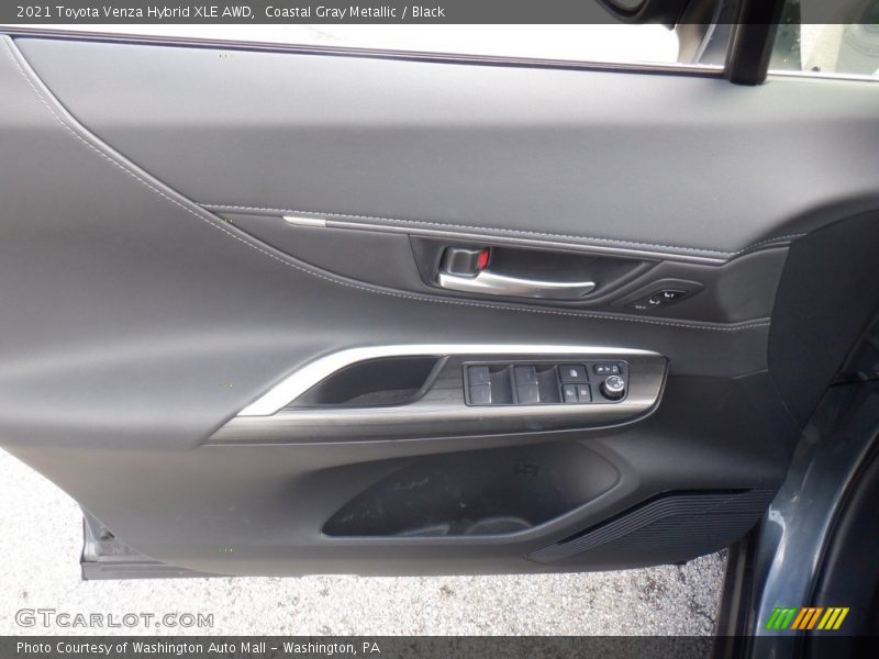 Coastal Gray Metallic / Black 2021 Toyota Venza Hybrid XLE AWD