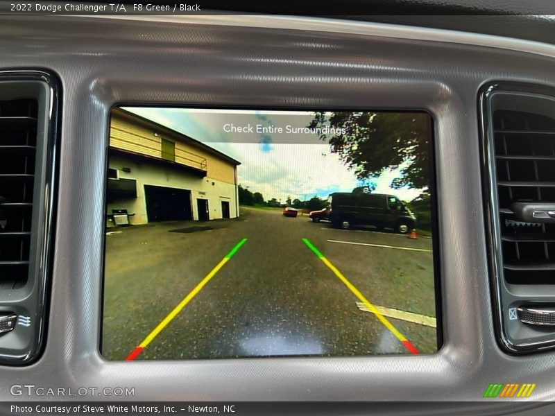F8 Green / Black 2022 Dodge Challenger T/A