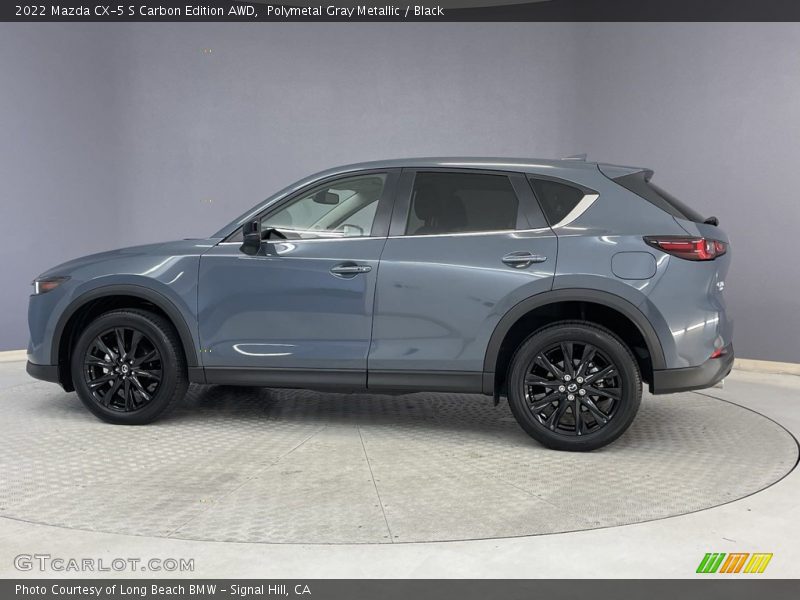 Polymetal Gray Metallic / Black 2022 Mazda CX-5 S Carbon Edition AWD