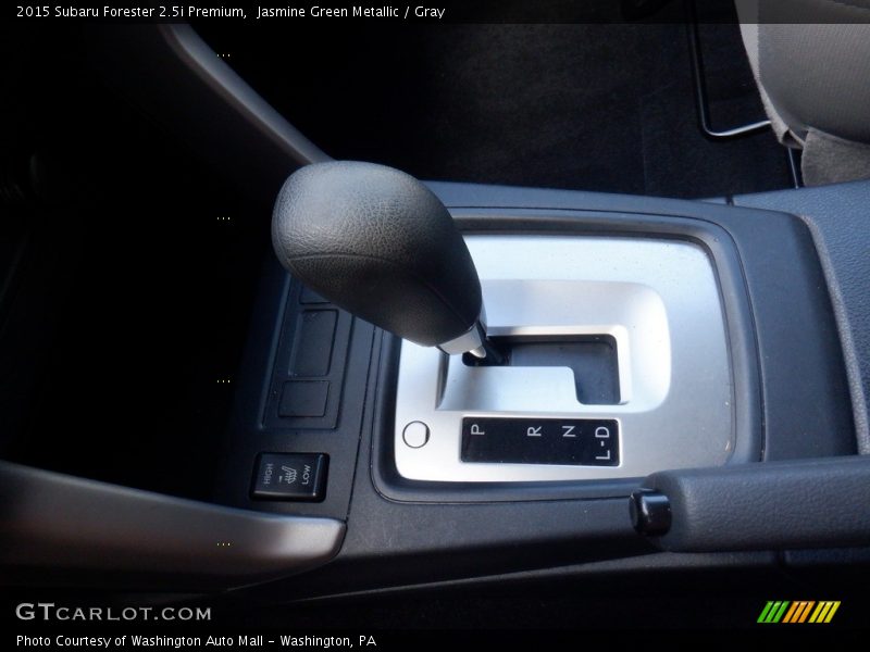Jasmine Green Metallic / Gray 2015 Subaru Forester 2.5i Premium