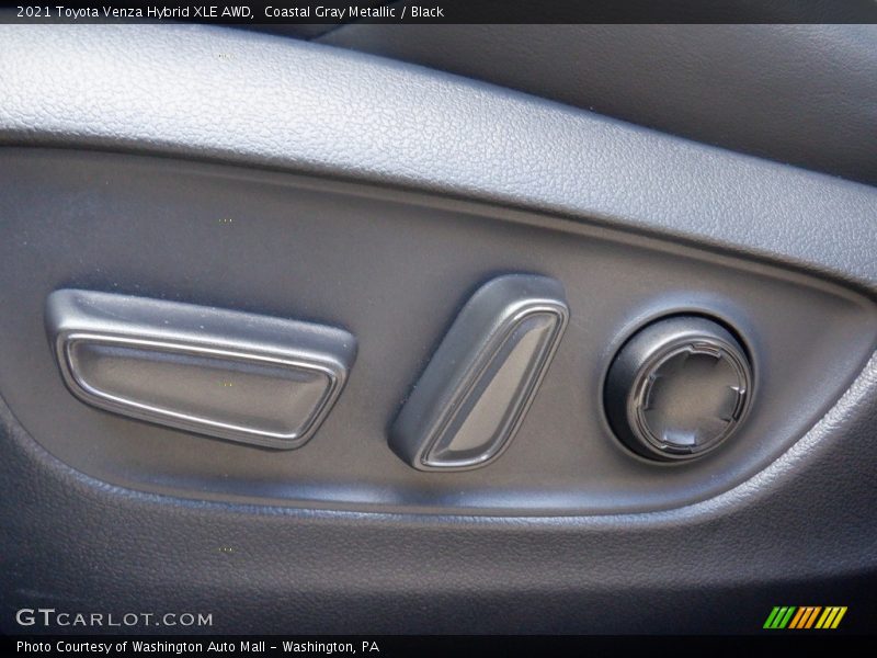 Coastal Gray Metallic / Black 2021 Toyota Venza Hybrid XLE AWD