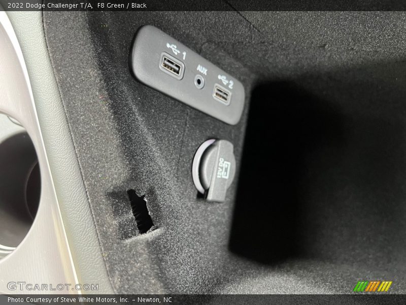 F8 Green / Black 2022 Dodge Challenger T/A