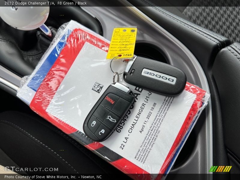 F8 Green / Black 2022 Dodge Challenger T/A