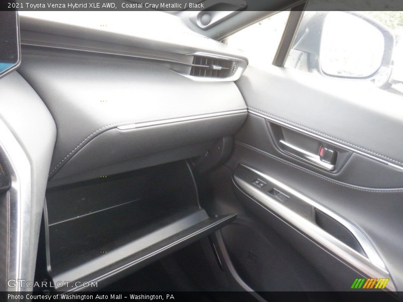Coastal Gray Metallic / Black 2021 Toyota Venza Hybrid XLE AWD