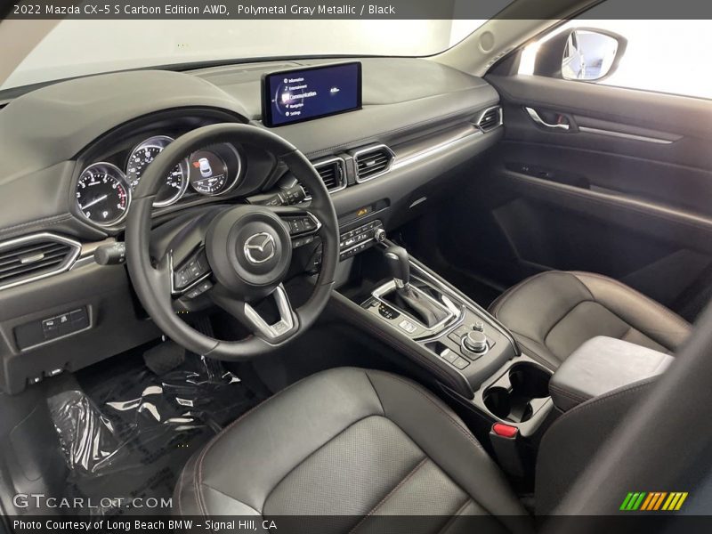 2022 CX-5 S Carbon Edition AWD Black Interior