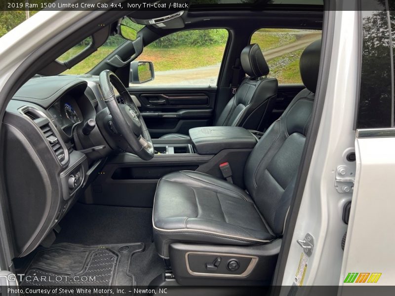 Front Seat of 2019 1500 Limited Crew Cab 4x4