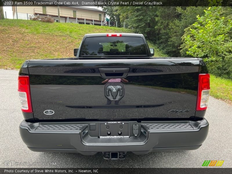 Diamond Black Crystal Pearl / Diesel Gray/Black 2023 Ram 3500 Tradesman Crew Cab 4x4