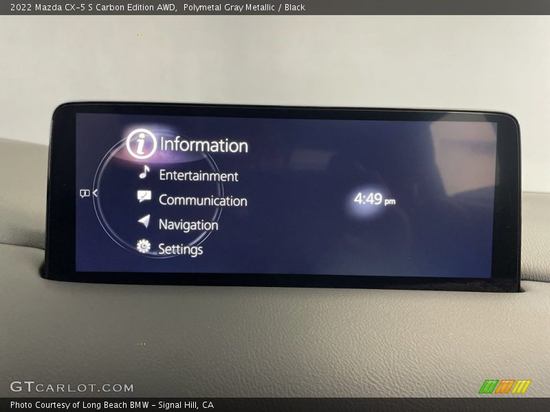 Polymetal Gray Metallic / Black 2022 Mazda CX-5 S Carbon Edition AWD