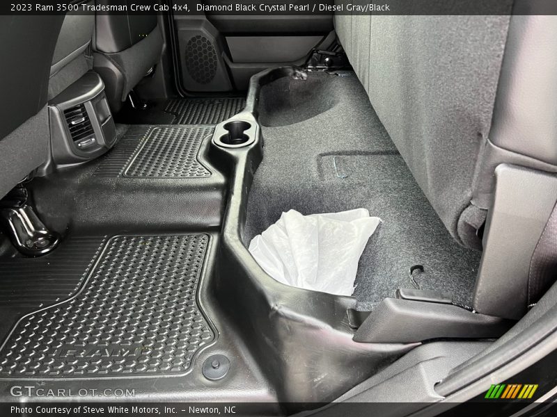 Diamond Black Crystal Pearl / Diesel Gray/Black 2023 Ram 3500 Tradesman Crew Cab 4x4