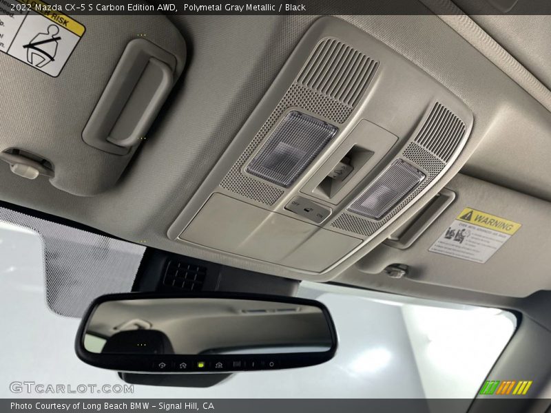 Polymetal Gray Metallic / Black 2022 Mazda CX-5 S Carbon Edition AWD