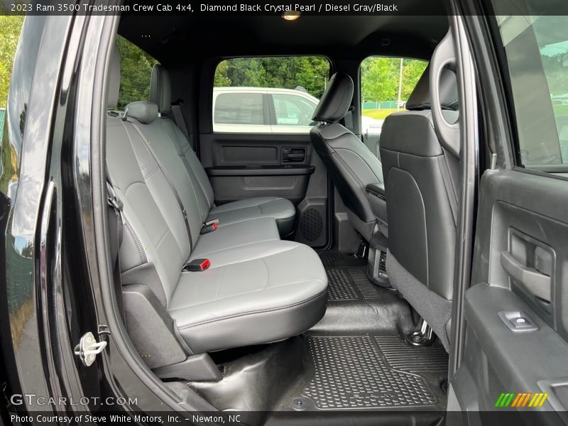 Diamond Black Crystal Pearl / Diesel Gray/Black 2023 Ram 3500 Tradesman Crew Cab 4x4