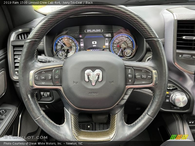  2019 1500 Limited Crew Cab 4x4 Steering Wheel