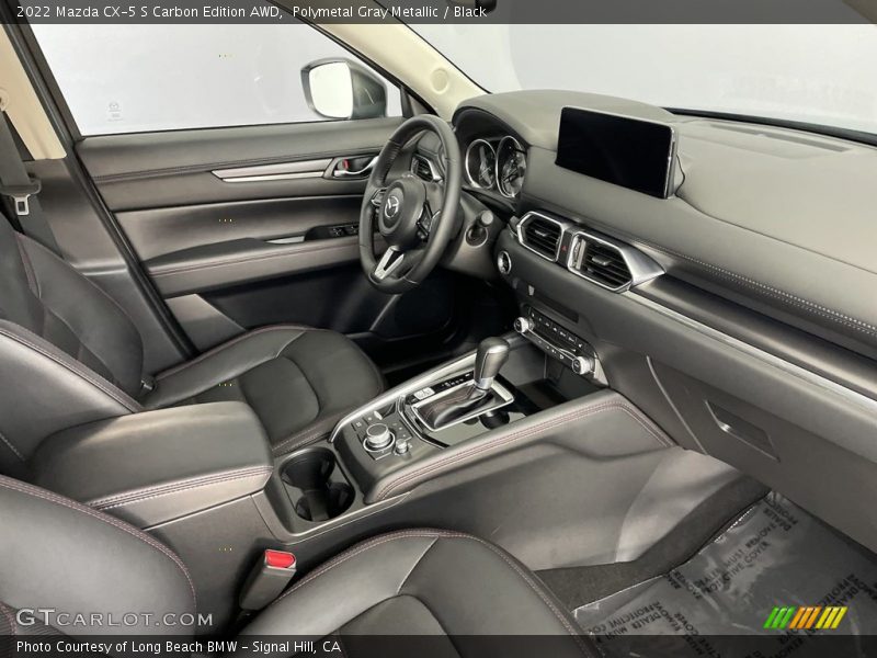 Dashboard of 2022 CX-5 S Carbon Edition AWD
