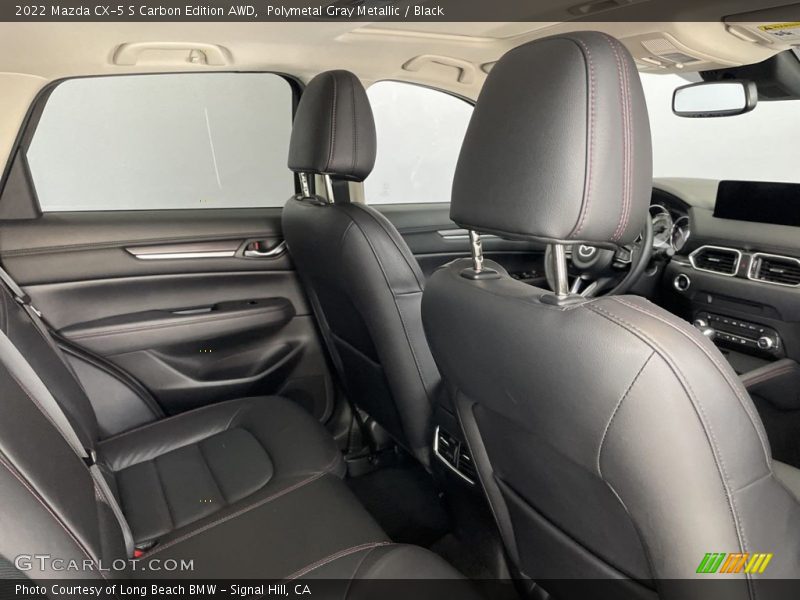 Rear Seat of 2022 CX-5 S Carbon Edition AWD