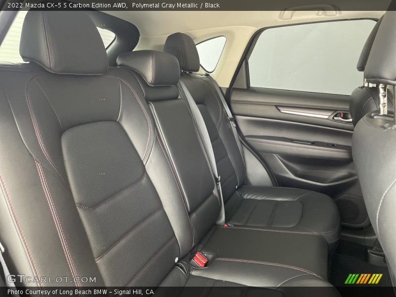 Rear Seat of 2022 CX-5 S Carbon Edition AWD