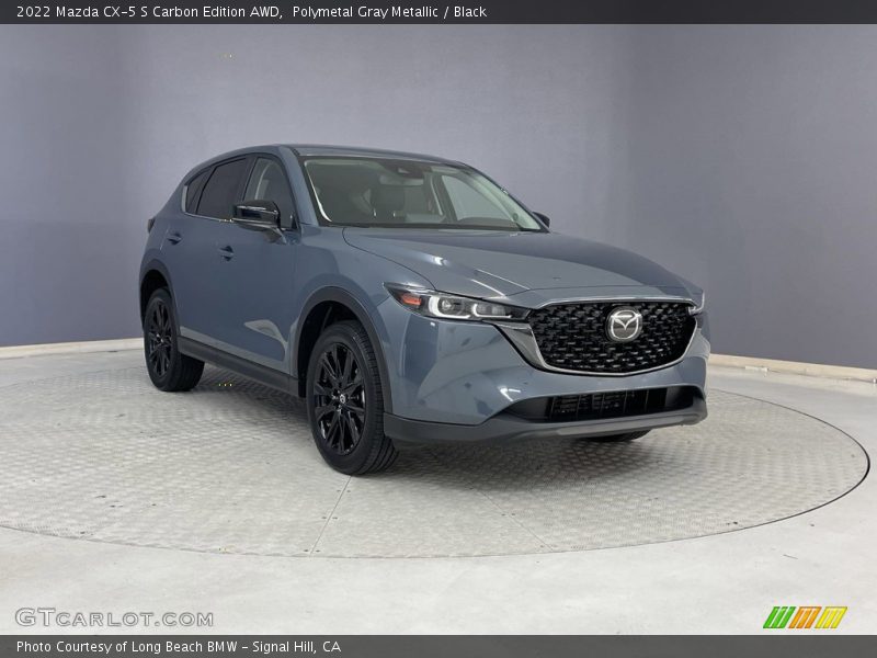 Front 3/4 View of 2022 CX-5 S Carbon Edition AWD