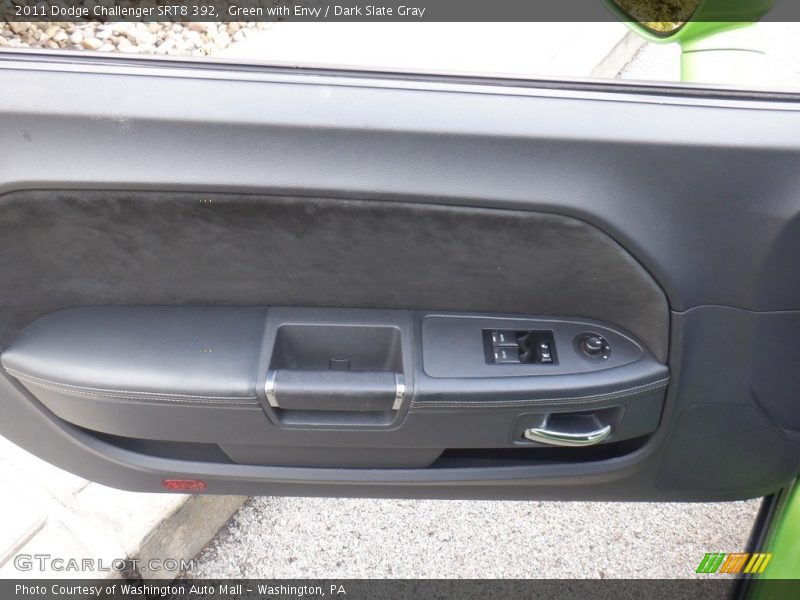 Green with Envy / Dark Slate Gray 2011 Dodge Challenger SRT8 392