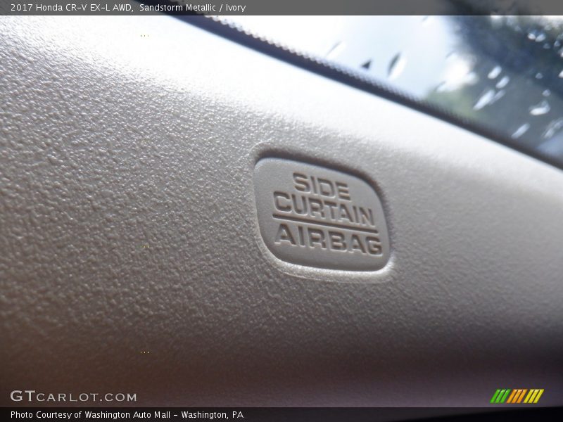 Sandstorm Metallic / Ivory 2017 Honda CR-V EX-L AWD
