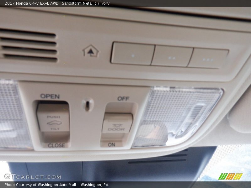 Sandstorm Metallic / Ivory 2017 Honda CR-V EX-L AWD