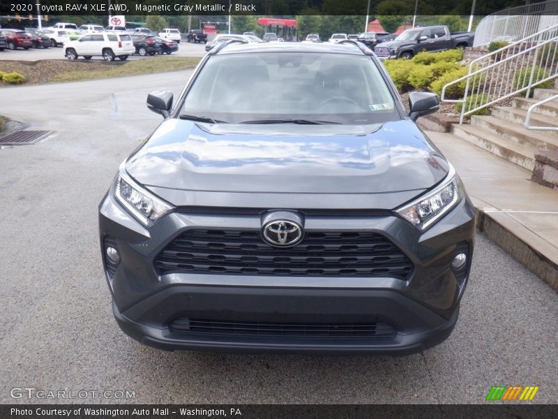 Magnetic Gray Metallic / Black 2020 Toyota RAV4 XLE AWD
