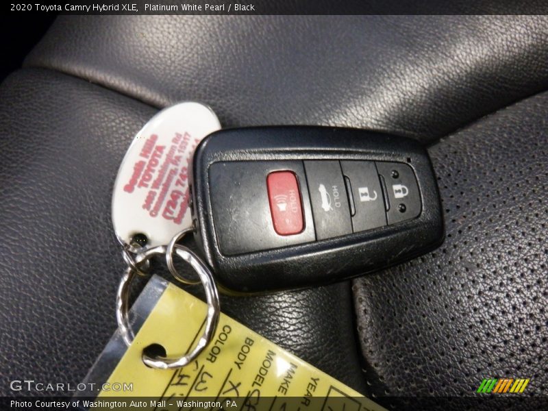 Keys of 2020 Camry Hybrid XLE