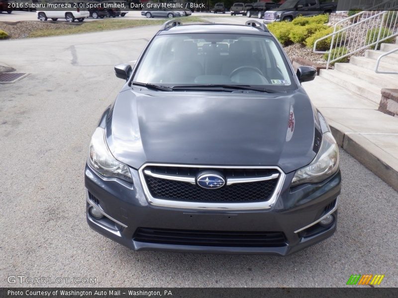 Dark Gray Metallic / Black 2016 Subaru Impreza 2.0i Sport Limited