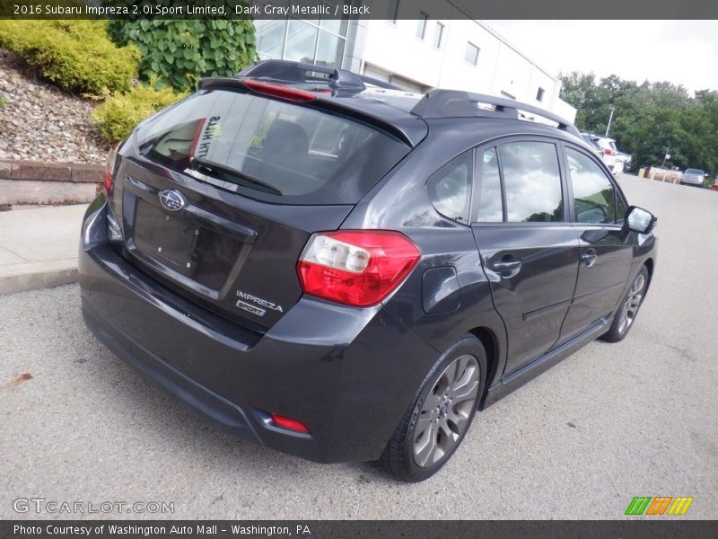 Dark Gray Metallic / Black 2016 Subaru Impreza 2.0i Sport Limited
