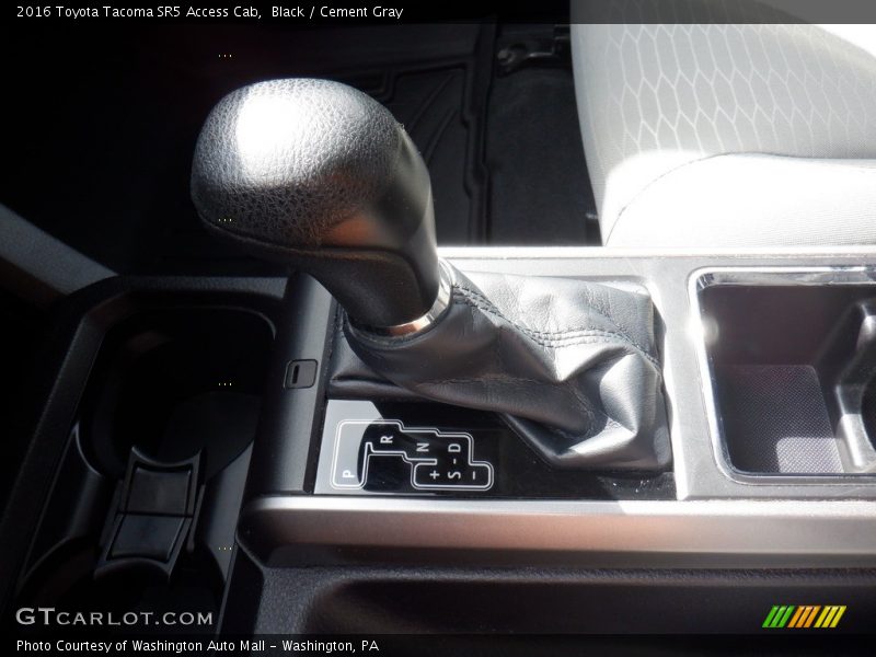 Black / Cement Gray 2016 Toyota Tacoma SR5 Access Cab