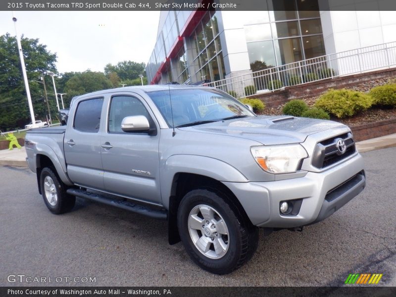 Front 3/4 View of 2015 Tacoma TRD Sport Double Cab 4x4