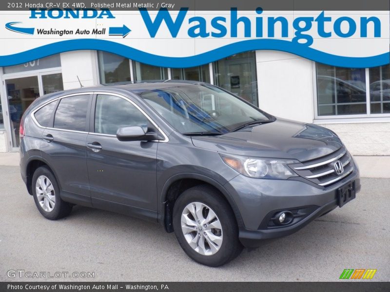 Polished Metal Metallic / Gray 2012 Honda CR-V EX 4WD