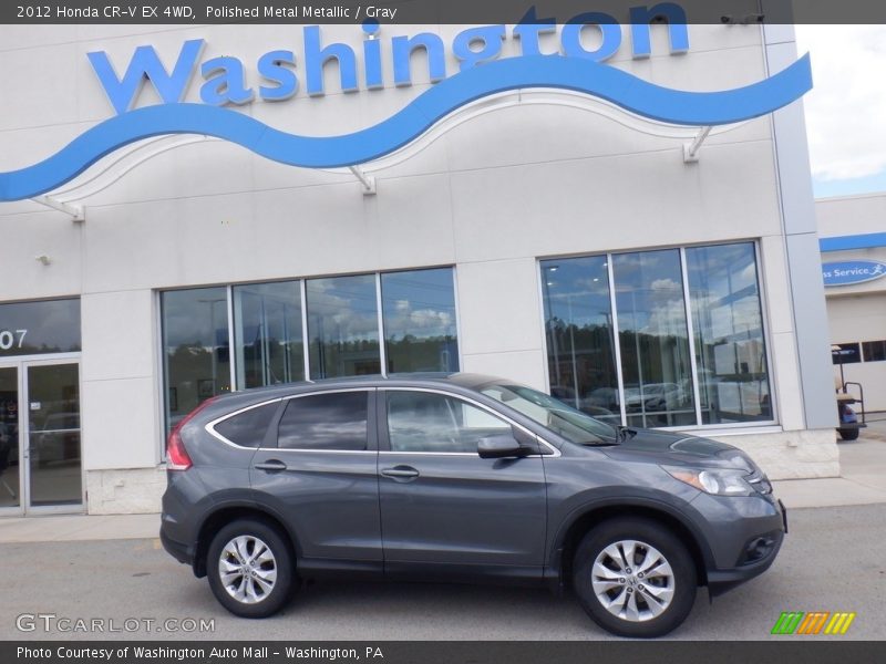 Polished Metal Metallic / Gray 2012 Honda CR-V EX 4WD