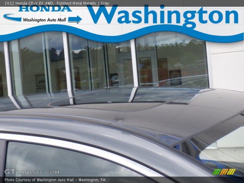 Polished Metal Metallic / Gray 2012 Honda CR-V EX 4WD