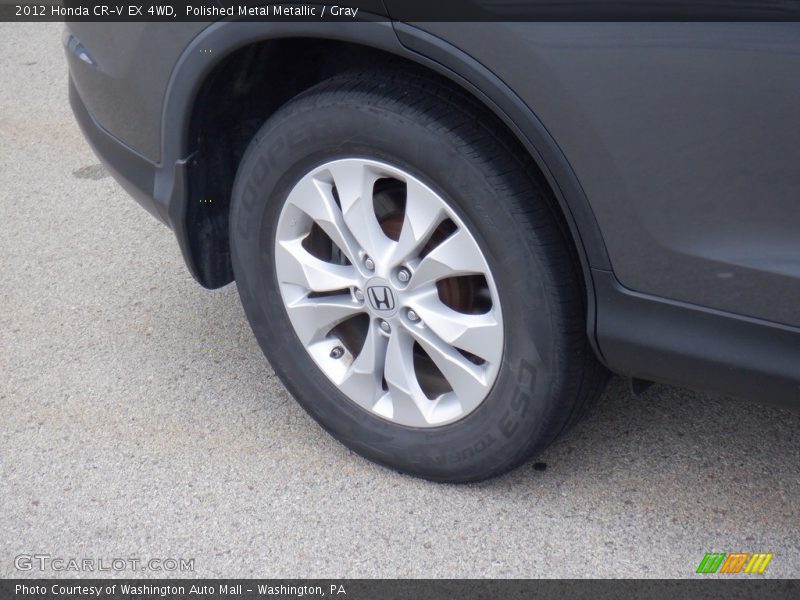 Polished Metal Metallic / Gray 2012 Honda CR-V EX 4WD
