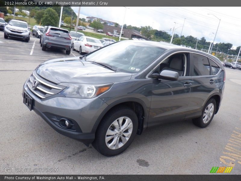 Polished Metal Metallic / Gray 2012 Honda CR-V EX 4WD