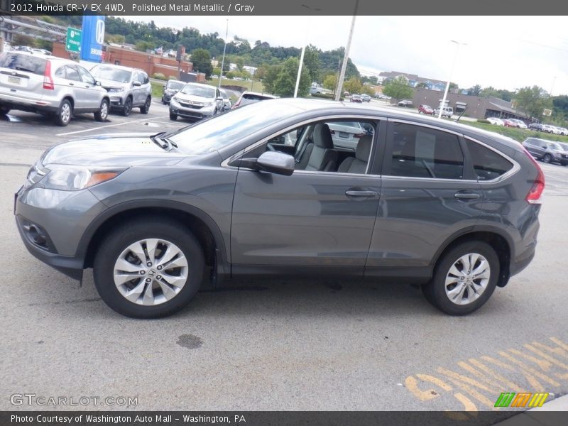 Polished Metal Metallic / Gray 2012 Honda CR-V EX 4WD