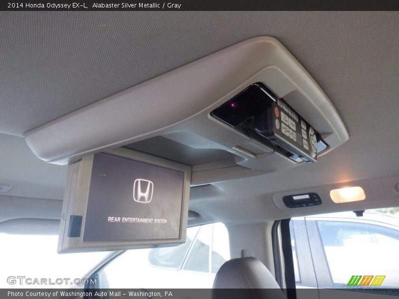 Alabaster Silver Metallic / Gray 2014 Honda Odyssey EX-L