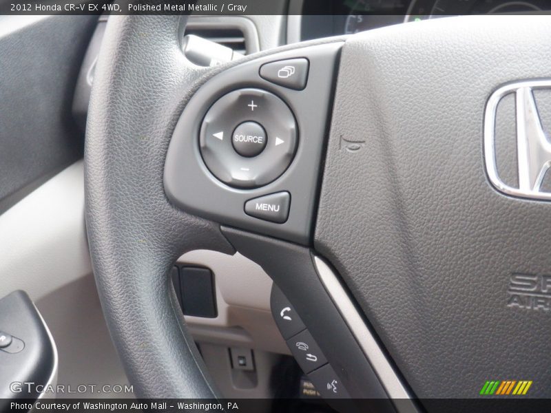 Polished Metal Metallic / Gray 2012 Honda CR-V EX 4WD