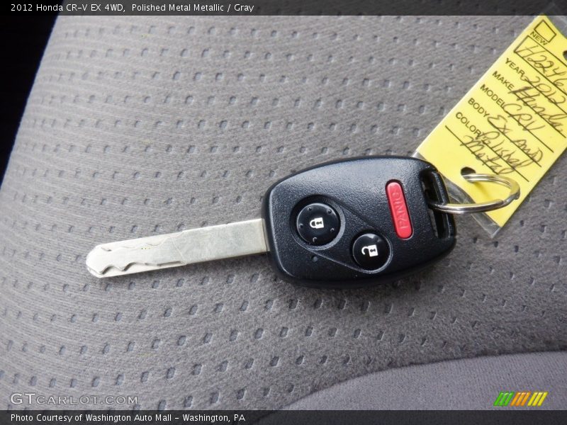 Polished Metal Metallic / Gray 2012 Honda CR-V EX 4WD
